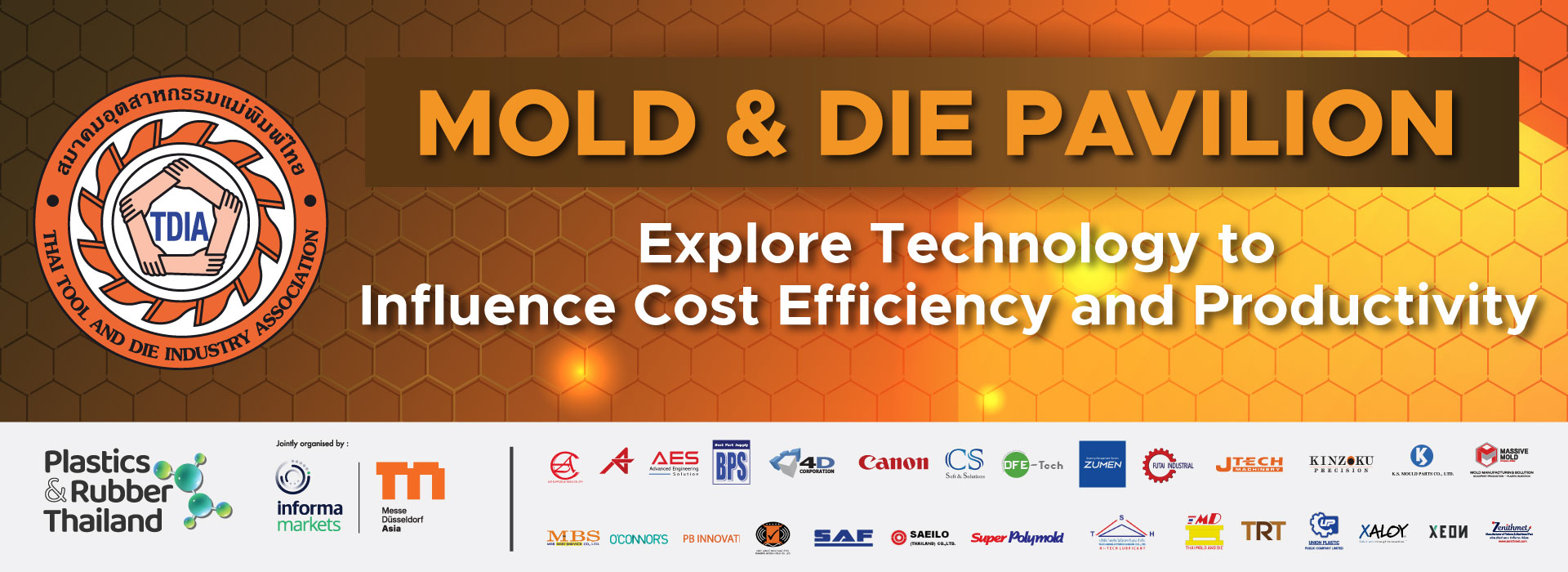 Mold & Die Pavilion at Plastics & Rubber Thailand