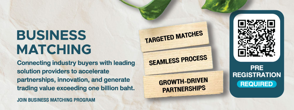 Business Matching at Plastics & Rubber Thailand